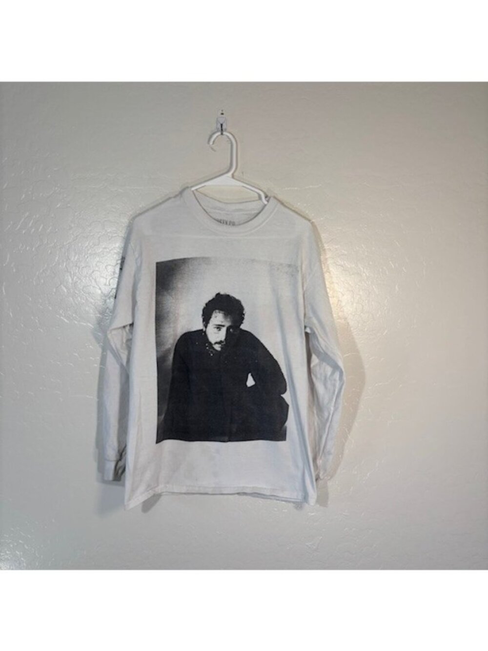 Post Malone Shirt Mens Medium Runaway Tour Long Sleeve Tee White